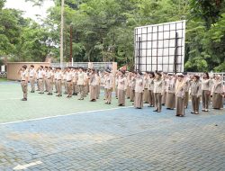 Apel Pagi Kanwil BPN Sultra: Satukan Langkah, Tingkatkan Kinerja Pelayanan