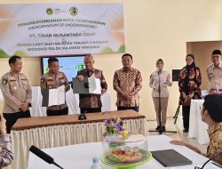 Perkuat sistem Kesehatan Kerja, PT Tiran Grup MoU dengan RS Bhayangkara Polda Sultra