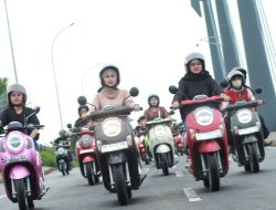Asmo Sulsel Gelar Scoopy Girls Match dan Style, Perpaduan Riding Aman dan Ekspresi Gaya Anak Muda