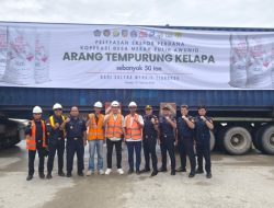 Bea Cukai Kendari Kawal Ekspor Perdana 50 Ton Arang Tempurung Kelapa ke China
