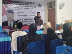 Reses di Wawotobi, Majenuddin Prioritaskan Pembenahan Sanitasi dan Drainase