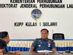 Kantor UPP Kelas I Molawe Gelar Rapat Evaluasi