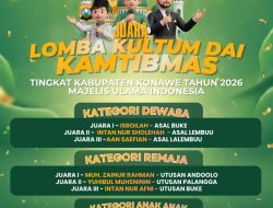 MUI Konsel Umumkan Pemenang Lomba Dai Kamtibmas 2026, Berikut Daftar Namanya