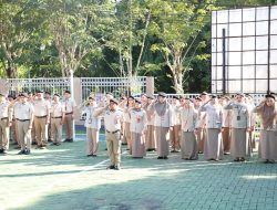 Apel Pagi Kanwil BPN Sultra : Tingkatkan Disiplin, Wujudkan Pelayanan Berkualitas