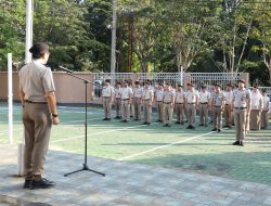 Apel Pagi Kanwil BPN Sultra: Wujudkan Kinerja Profesional dan Pelayanan Berkualitas