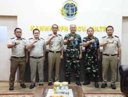 Kakanwil BPN Sultra Terima Kunjungan Danlanud Haluoleo, Perkuat Koordinasi dan Kolaborasi