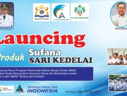 Dukung Program MBG, Kadin Sultra Gandeng UMKM di Konawe Luncurkan Sufana Sari Kedelai