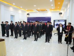 Pelantikan dan Pengambilan Sumpah Majelis Pembina dan Pengawas PPAT Daerah di BPN Sultra