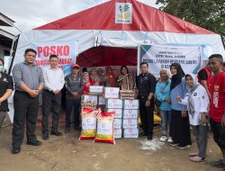 Bentuk kepedulian Hotel Claro, Salurkan Bantuan Kepada Warga Terdampak Banjir di Kali Wanggu Kendari