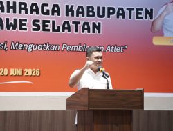 Wahyu Ade Pratama Imran Resmi Nahkodai KONI Konsel Periode 2026-2030