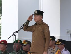 Bupati Konawe Selatan Bacakan Amanat Kapolri pada Apel Gelar Pasukan Operasi Ketupat 2026