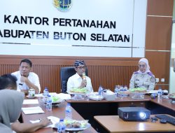 Pastikan Kinerja Optimal, Kakanwil BPN Sultra Berikan Arahan di Kantah Buton Selatan