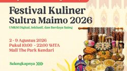 Festival Kuliner di Hadirkan dalam Kegiatan Sultra Maimo 2026