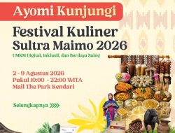 Festival Kuliner di Hadirkan dalam Kegiatan Sultra Maimo 2026