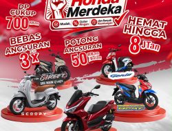 DP Mulai Rp700 Ribuan dan Hemat hingga Rp8 Jutaan, Asmo Sulsel Hadirkan Promo Honda Merdeka