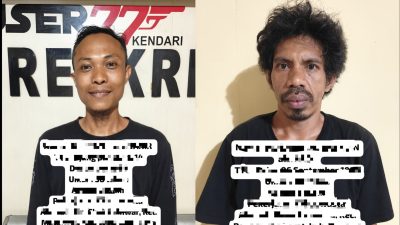 Buser77 Polresta Kendari Bongkar STPL Palsu, Dua Pria Diamankan