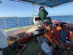 Kapal Tenggelam di Perairan Bombana, Tiga ABK Ditemukan Selamat