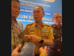 Ditanya Soal Denda Rp2 Triliun PT TMS Milik Istrinya, Gubernur ASR Malah Balik Tanya : Kamu Dari Wartawan Mana
