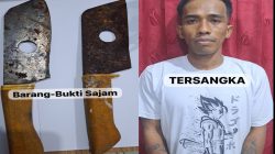 Diduga Ancam Pedagang Pakai Parang di Taman Kali Kadia, Pria 28 Tahun Ditangkap