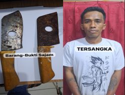 Diduga Ancam Pedagang Pakai Parang di Taman Kali Kadia, Pria 28 Tahun Ditangkap