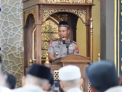 Pererat Silaturahmi dengan Jamaah, Kapolresta Kendari Ajak Masyarakat Jaga Kamtibmas